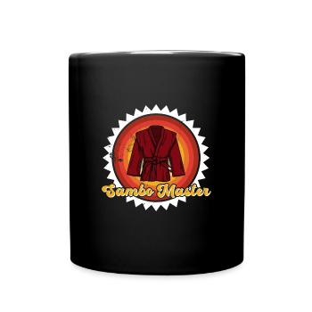 Sambo Fighter Sports Suit Athlètes Arts Martiaux - Mug uni - noir - Devant