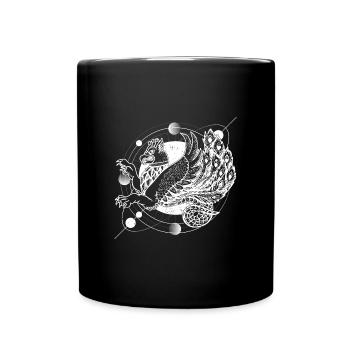 Simurgh Persien Religion Iranische Kultur Faravaha - Tasse einfarbig - Schwarz - Vorne