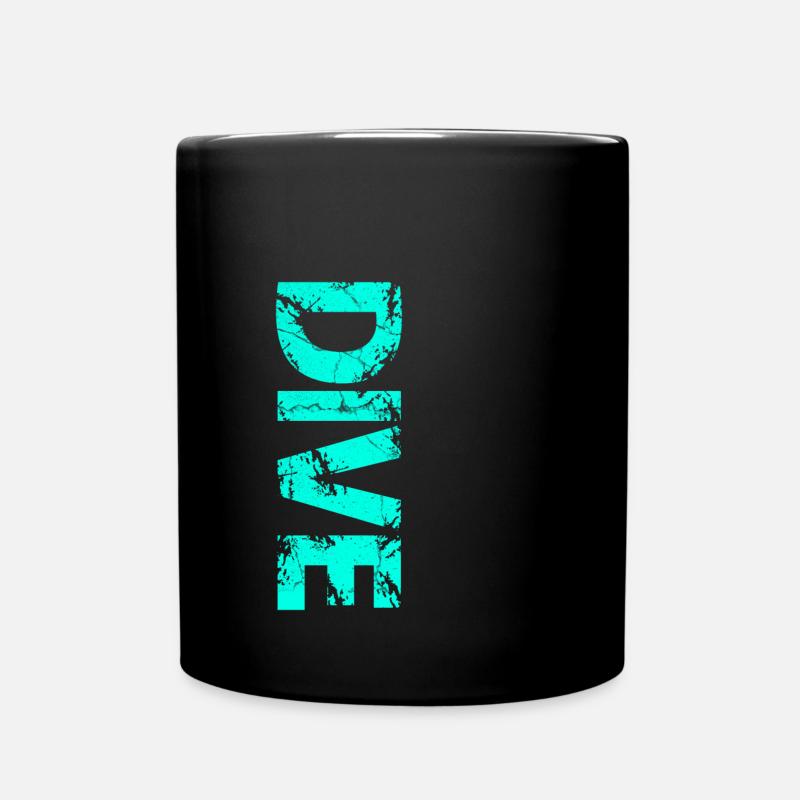 Plongée - Mug uni - noir