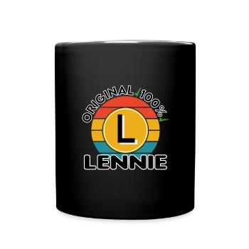 Lennie - Tasse einfarbig - Schwarz - Vorne
