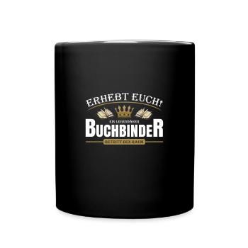 Justizwachtmeister - Tasse einfarbig - Schwarz - Vorne