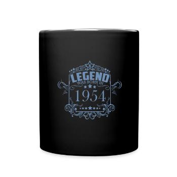Millésime 1954 Anniversaire Vintage - Mug uni - noir - Devant