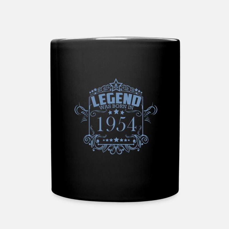 Millésime 1954 Anniversaire Vintage - Mug uni - noir