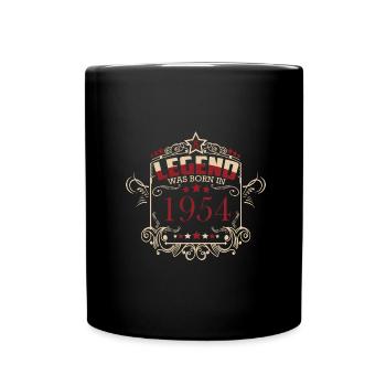 Millésime 1954 Anniversaire Vintage - Mug uni - noir - Devant