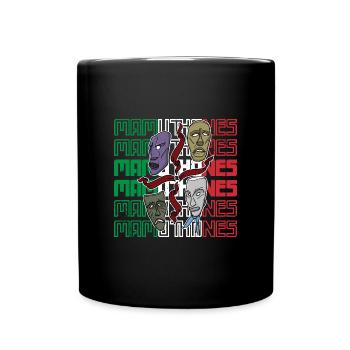 Sardinien Sardisch Italien Mittelmeer Sardegna - Tasse einfarbig - Schwarz - Vorne