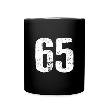 65 ZahlVintage - Full Colour Mug - black - Front