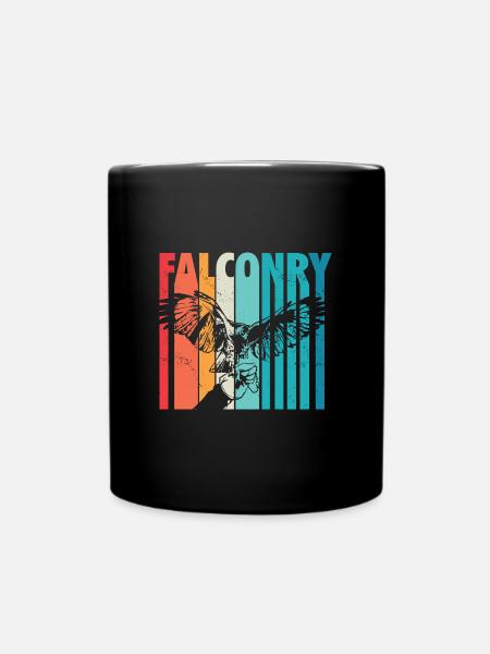 Falconry - Full Colour Mug - black