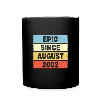 Epic Since August 2002 20e anniversaire - Mug uni - noir - Devant