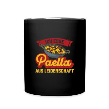 Paella Pan Paella Spain Spanish Gift - Full Colour Mug - black - Front