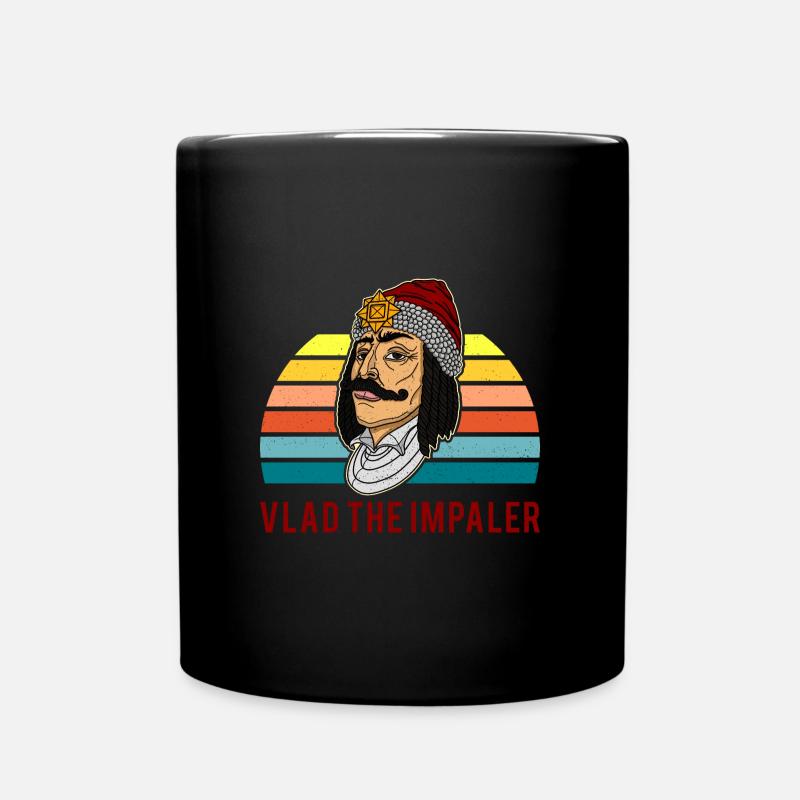 Dracula Vampir Vlad Tepes Rumänien Balkan - Tasse einfarbig - Schwarz