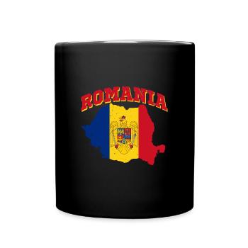 Les habitants des Balkans roumains voyagent en vacances en Roumanie - Mug uni - noir - Devant