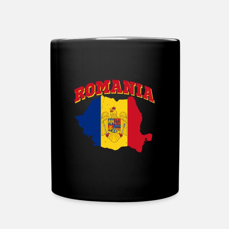 Balkan Rumänien Volk Reise Urlaub Rumäne - Tasse einfarbig - Schwarz