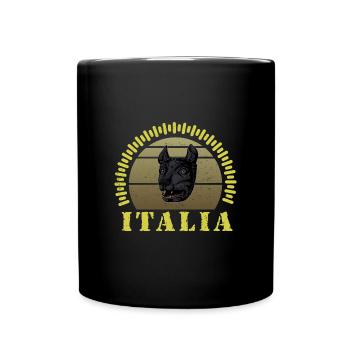 Lupa Capitolina Wolf Rome Italie Histoire - Mug uni - noir - Devant