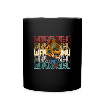 Bali Indonesien Wayang Ozeanien Reise Asien - Tasse einfarbig - Schwarz - Vorne