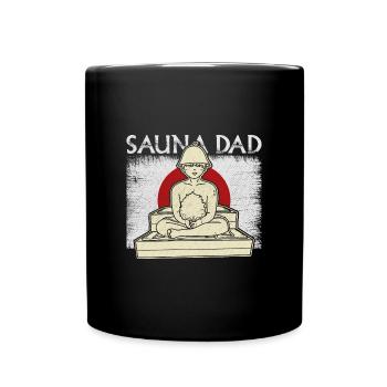 Badehaus Sento Japan Spa Wellness Dampf - Tasse einfarbig - Schwarz - Vorne