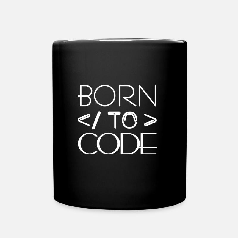Entwickler - Fun-Shirt - Tasse einfarbig - Schwarz