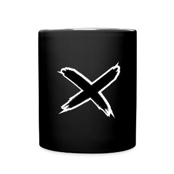 X! - Full Colour Mug - black - Front