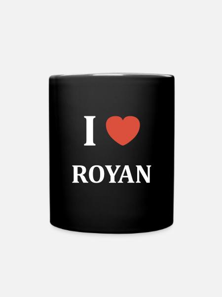 i love royan - Mug uni - noir