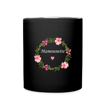 Mamounette - Mug uni - noir - Devant