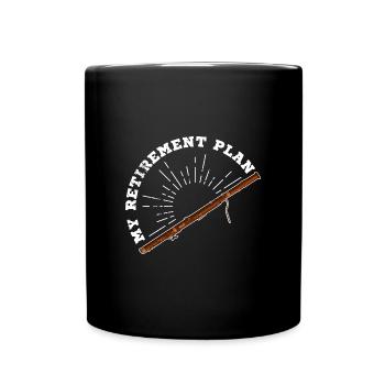 École de musique Orchestre Basson Clarinette Musicien - Mug uni - noir - Devant