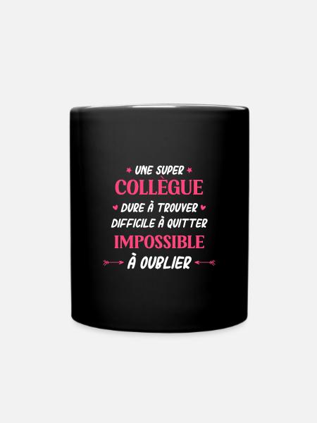 Super collègue - Mug uni - noir