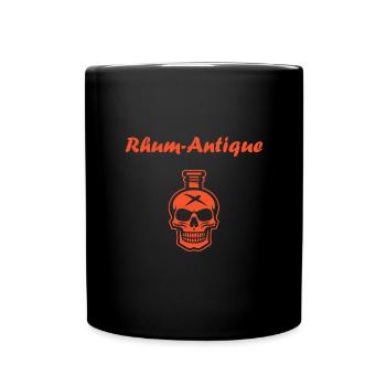 Rhum - Mug uni - noir - Devant