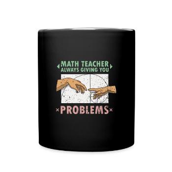 Fibonacci Mathe Lehrer Kunst Erschaffung - Tasse einfarbig - Schwarz - Vorne