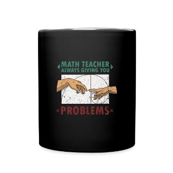 Fibonacci Mathe Lehrer Kunst Erschaffung - Tasse einfarbig - Schwarz - Vorne