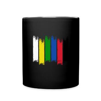 Taekwondo Allkampf Taekwondo-Gürtel Kup - Full Colour Mug - black - Front