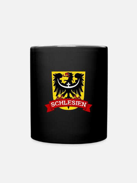 Schlesien Herkunft Region Provinz Deutschland - Tasse einfarbig - Schwarz