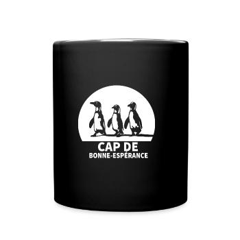 Cap de bonne espérance Afrique du sud - Mug uni - noir - Devant