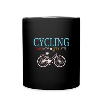 Bicycle - Full Colour Mug - black - Front