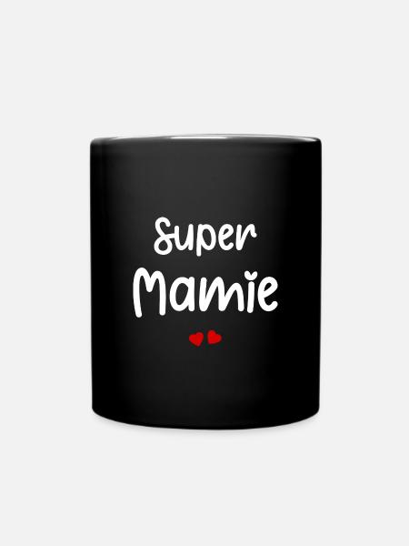 Super mamie - Mug uni - noir