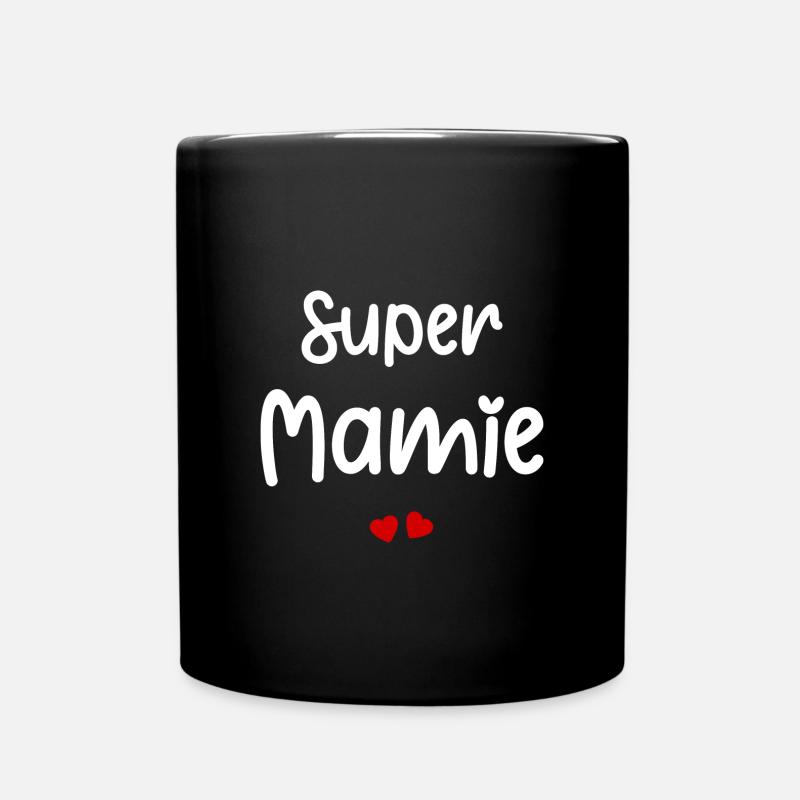 Super mamie - Mug uni - noir