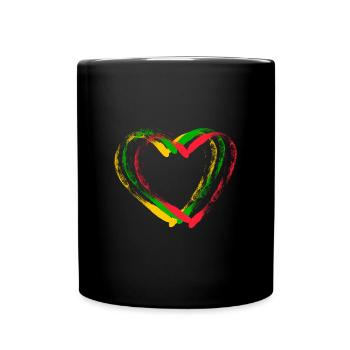 Myanmar Asien Flagge Birma Burmesisch Reise - Tasse einfarbig - Schwarz - Vorne