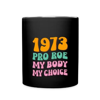 1973 Pro Roe - Mug uni - noir - Devant