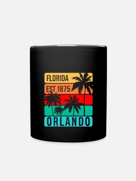 Orlando Floride - Mug uni - noir