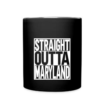 Maryland - Full Colour Mug - black - Front