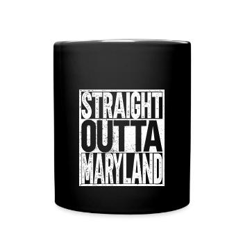 Maryland - Full Colour Mug - black - Front