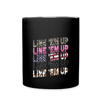 Howdy Country Southern Rodeo - Full Colour Mug - black - Front