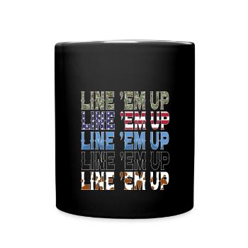 Howdy Country Southern Rodeo - Full Colour Mug - black - Front