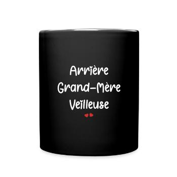 Arrière Grand MèreVeilleuse - Mug uni - noir - Devant
