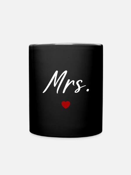 Mrs - Mug uni - noir