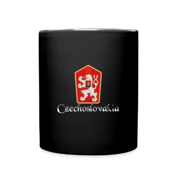 Tschechien Geschichte Slowakei patriotisch - Tasse einfarbig - Schwarz - Vorne