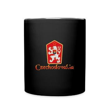 Tschechien Geschichte Slowakei patriotisch - Tasse einfarbig - Schwarz - Vorne