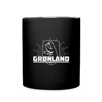 Tupilaq Grönland Thulemand Dänemark Inuit - Tasse einfarbig - Schwarz - Vorne
