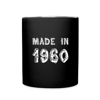 Made in 1960 - Full Colour Mug - black - Front
