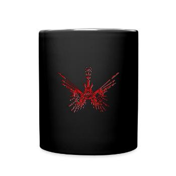 Poisson-lion dangereusement beau - Mug uni - noir - Devant