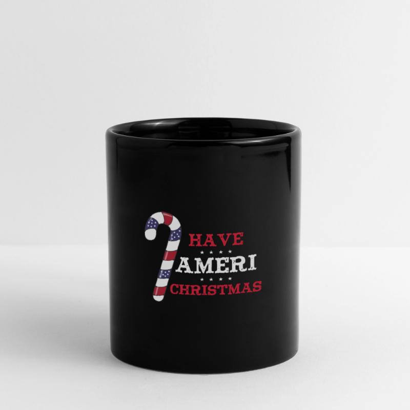Have Ameri Christmas Tasse einfarbig