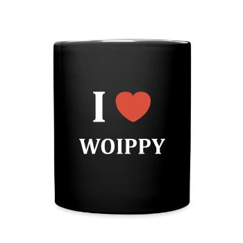 i love Woippy - Mug uni - noir - Devant